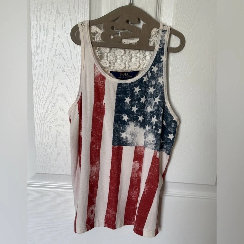 Ralph Lauren Stars and Stripes Tank Top
